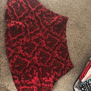 patterned skirt